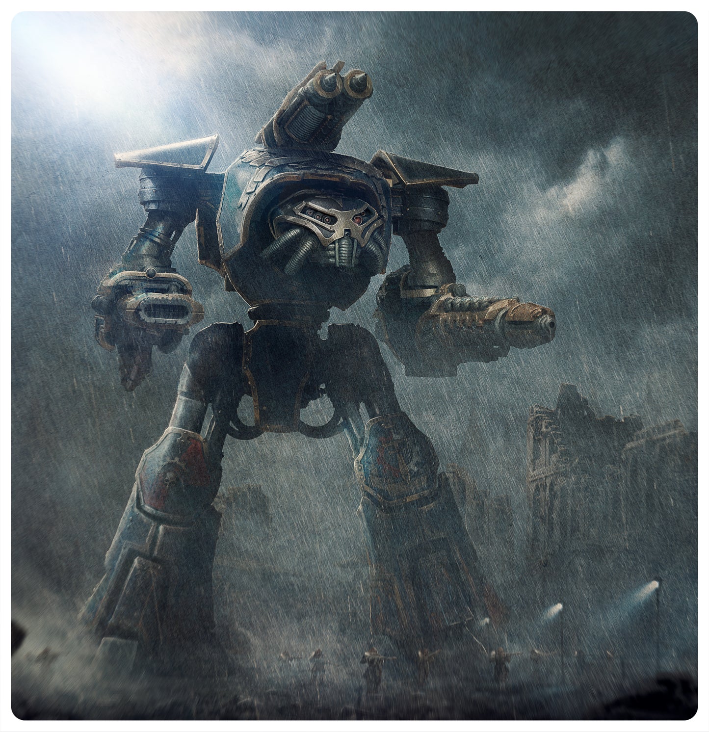 Legions Imperialis: Reaver Titan with Graviton Obliterator and Volkite Annihilator