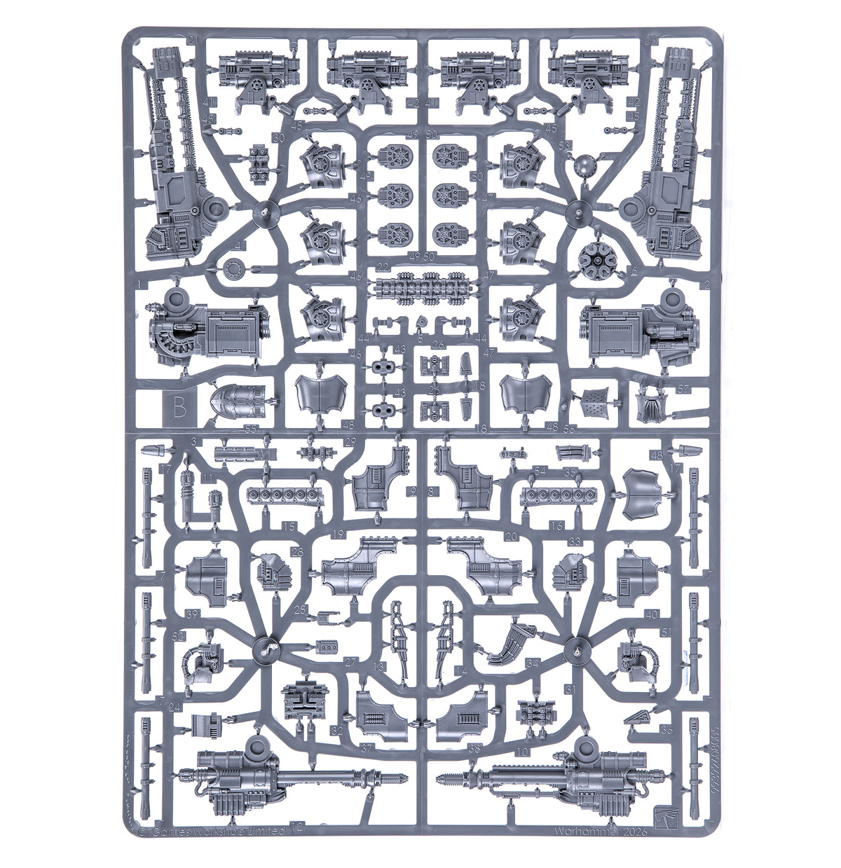 Legions Imperialis: Warlord Titan with Volkite Destructor and Macro-Gatling Blaster