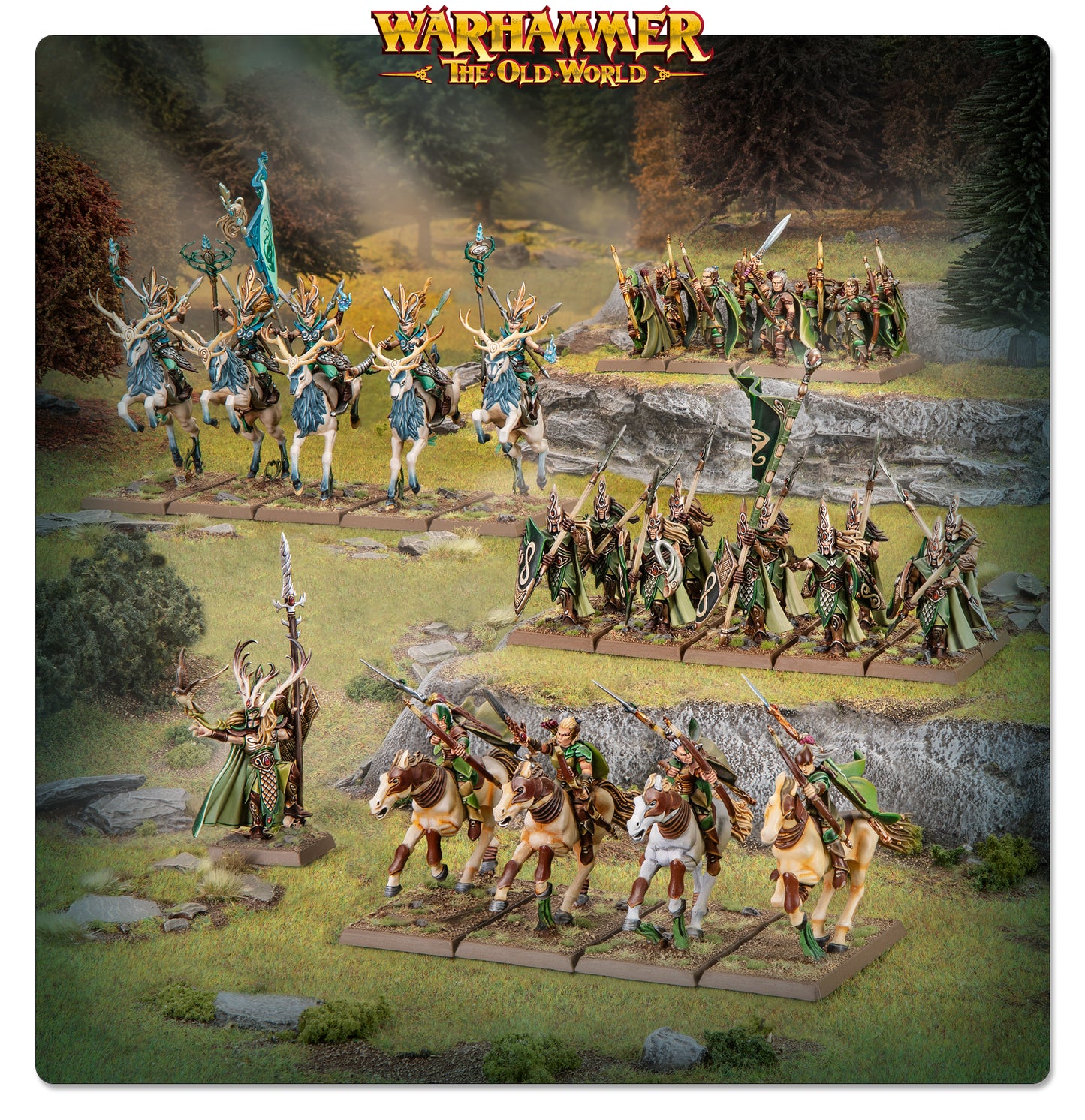 Wood Elf Realms: Battle March Army
