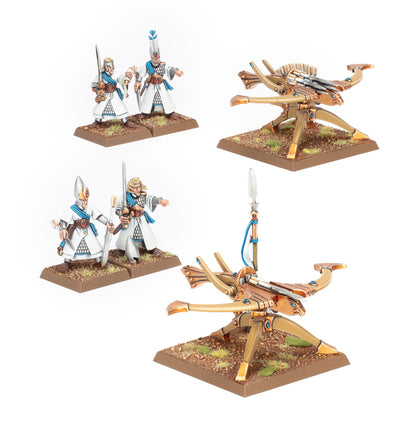 Eagle-claw Bolt Throwers