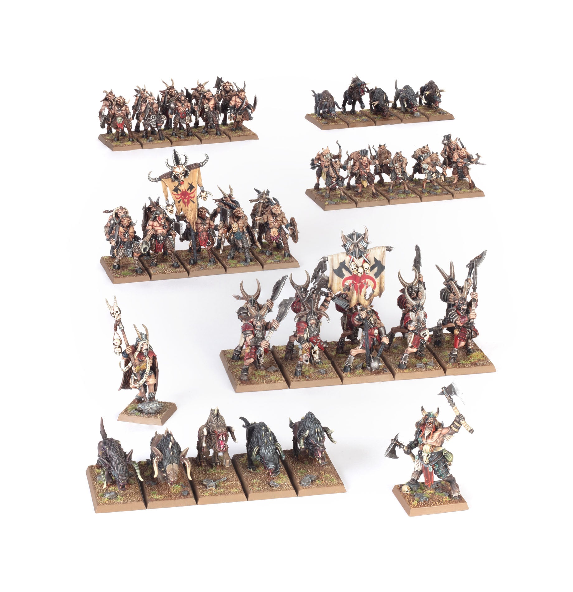 Beastmen Brayherds: Battle March Army