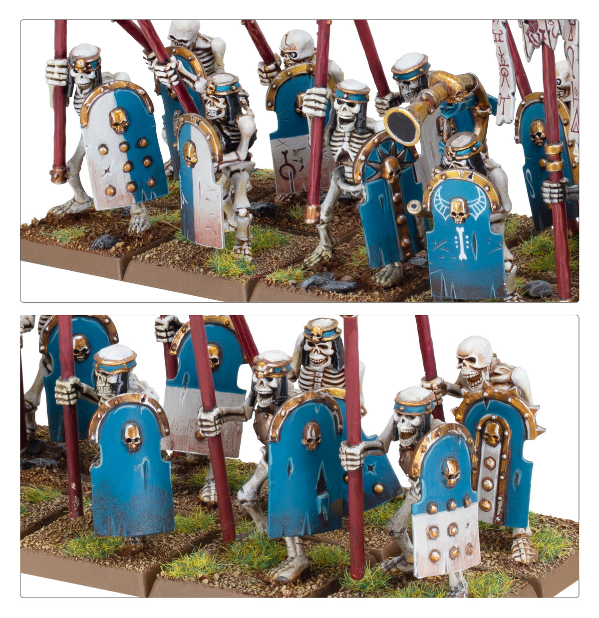 Tomb Kings Skeleton Warriors/Archers