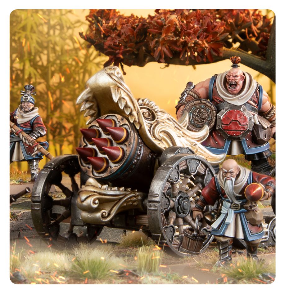 Grand Cannon & Fire Rain Rocket Battery