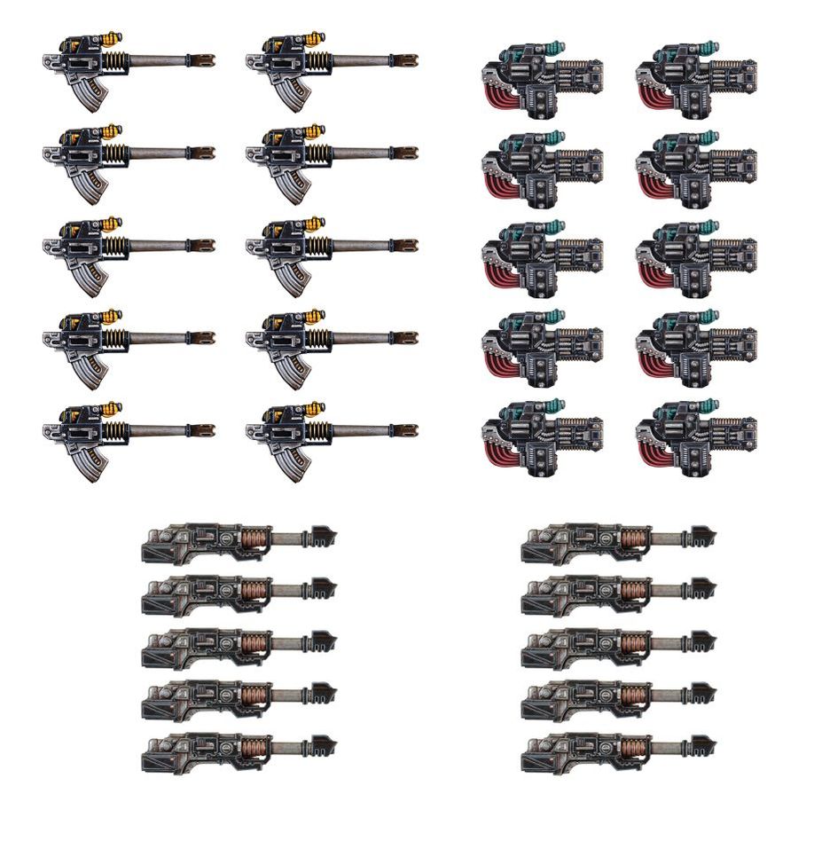 L/ASTARTES: VOLKITE CULVERINS+LASCANNONS