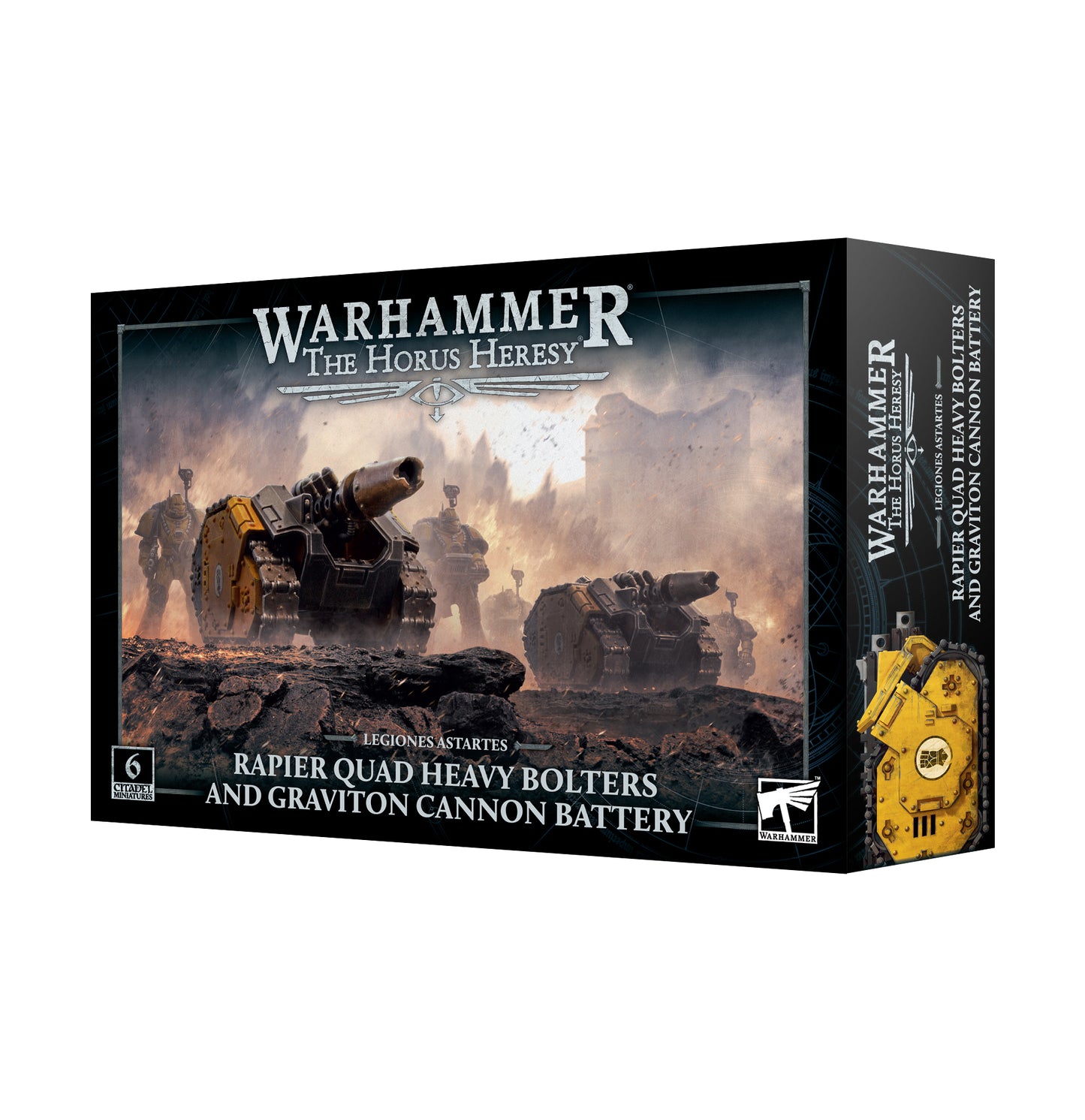 Rapier Quad Heavy Bolters and Graviton Cannon Battery