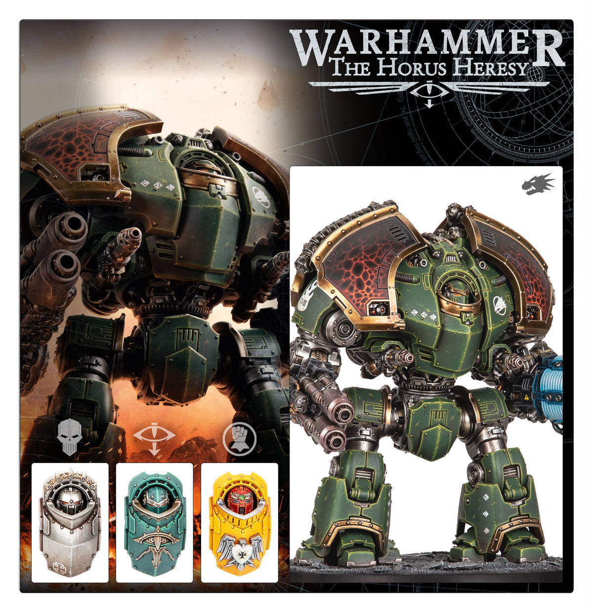 Saturnine Siege Dreadnought – Chiron Configuration