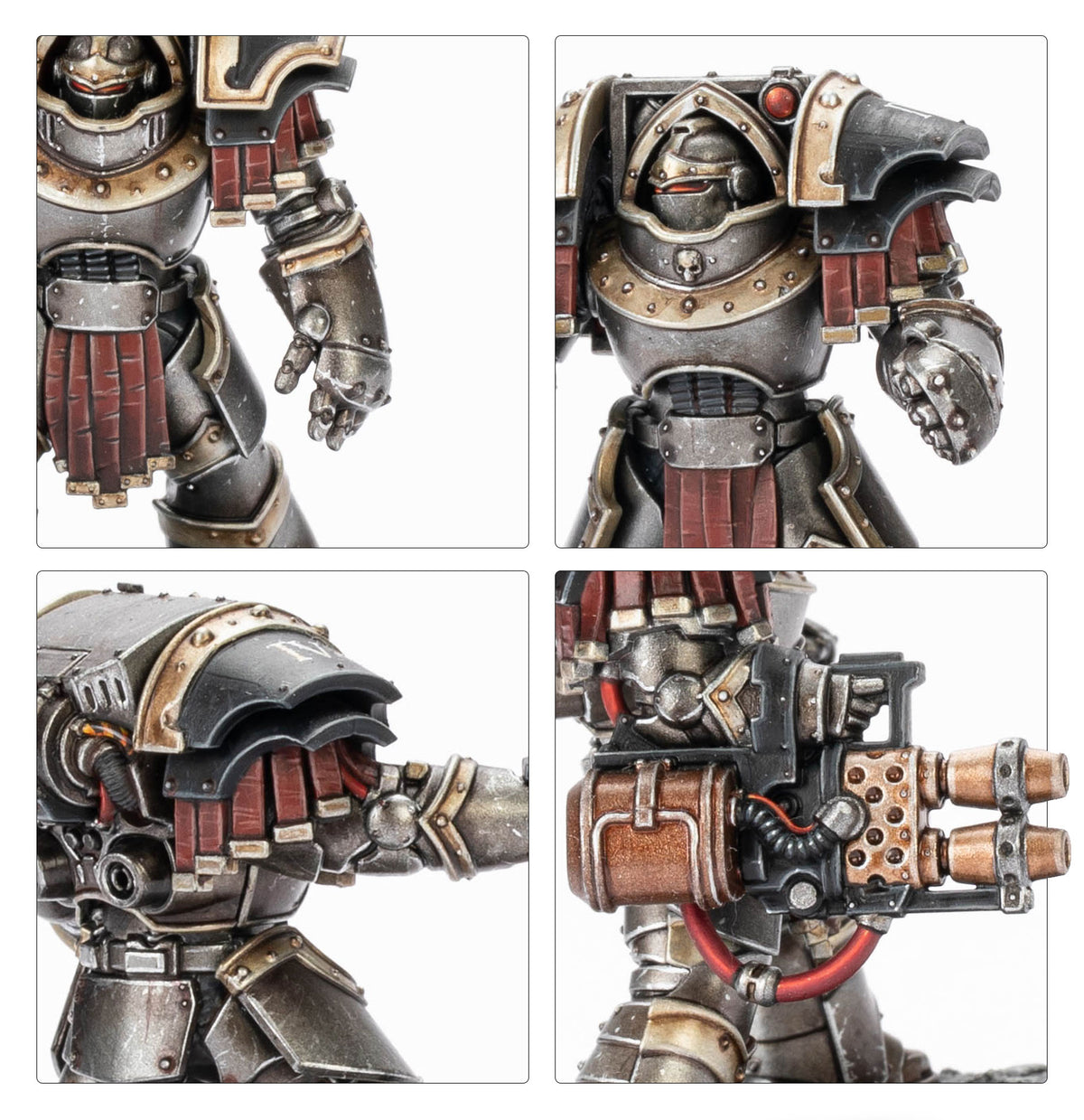 Cataphractii Terminators with Combi-bolters and Power Fists