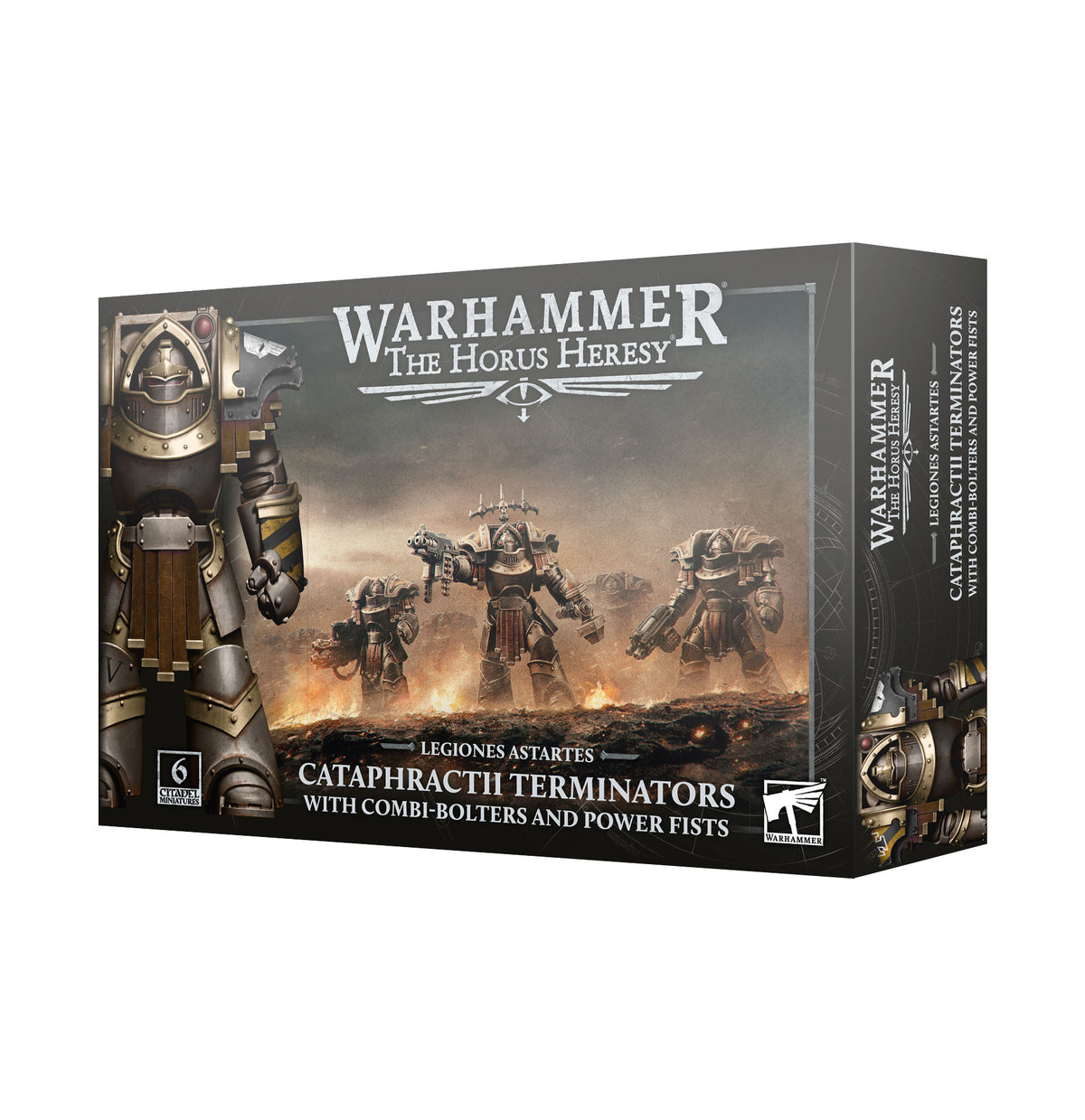 Cataphractii Terminators with Combi-bolters and Power Fists
