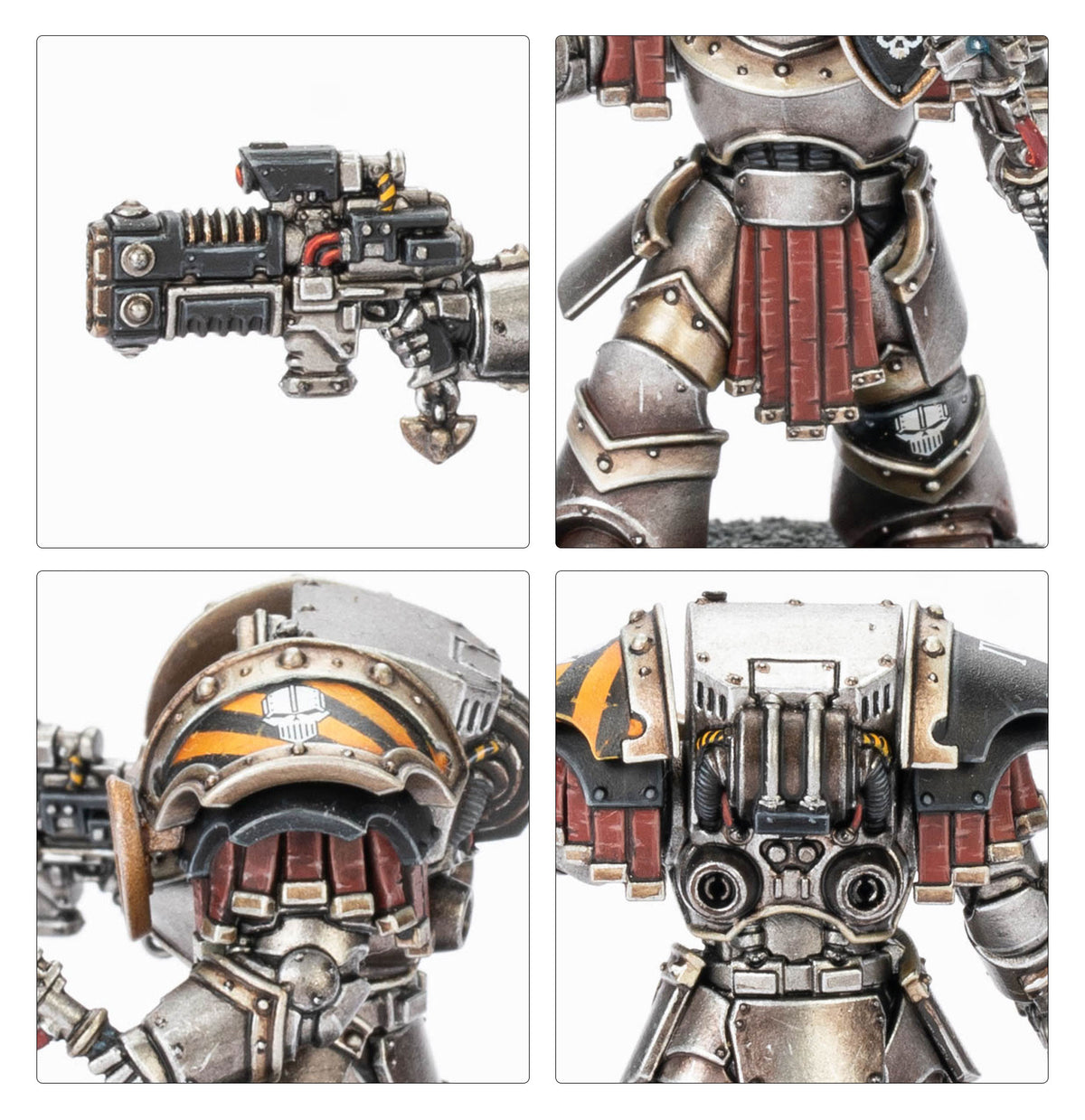 Cataphractii Terminators with Volkite Chargers and Power Mauls