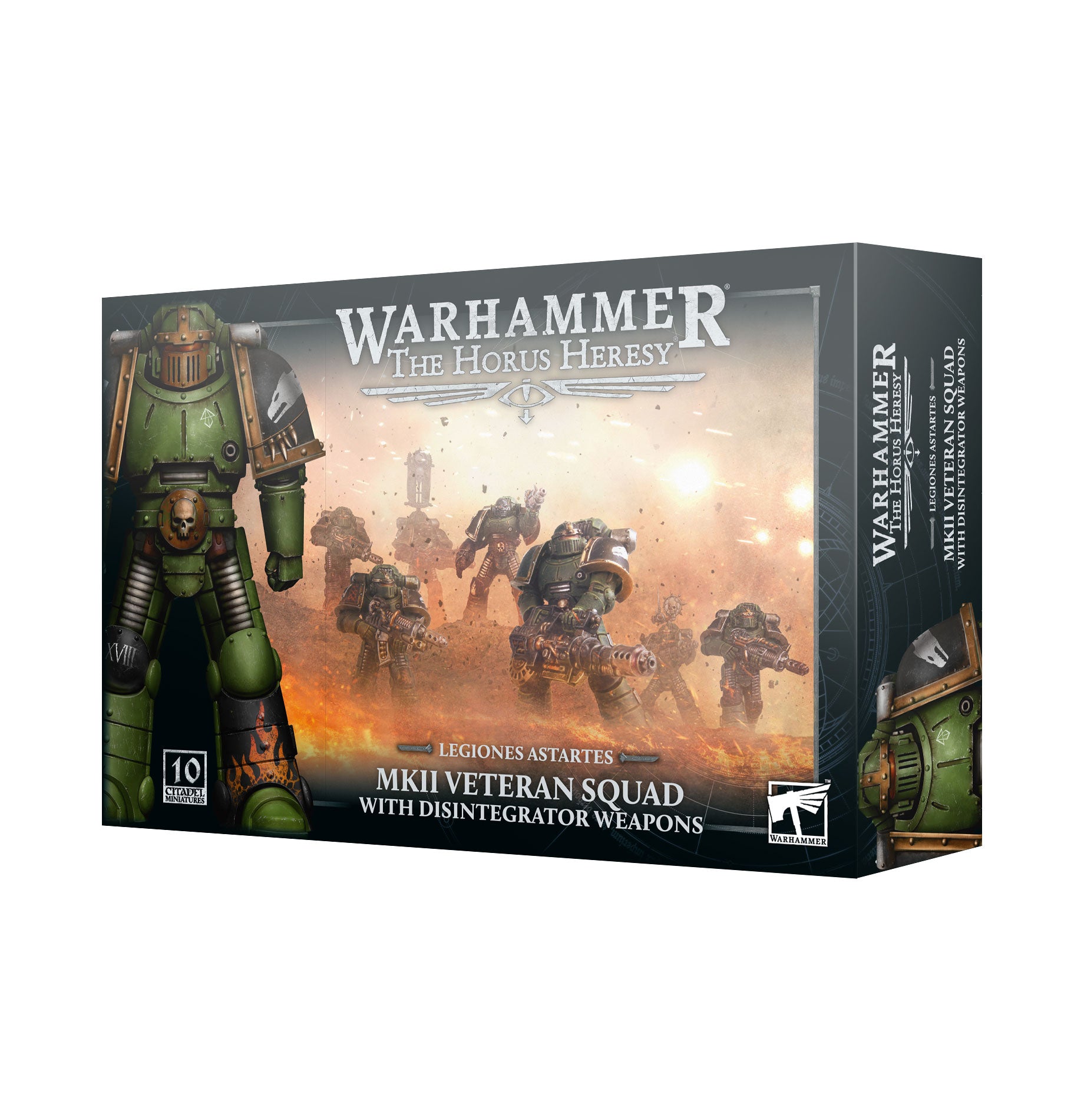MKII Veteran Squad with Disintegrator Weapons