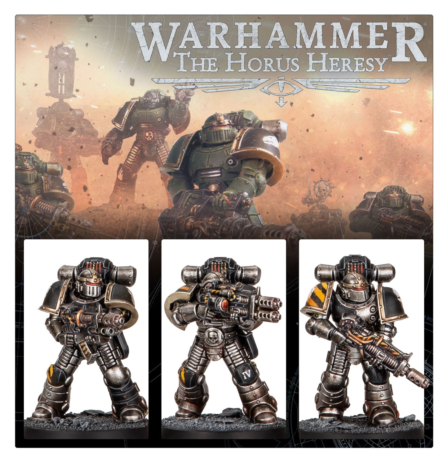 MKII Veteran Squad with Disintegrator Weapons