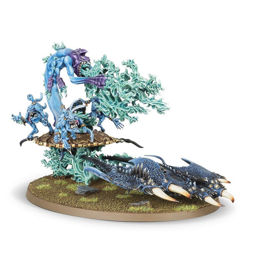 Burning Chariot of Tzeentch / Changecaster / Exalted Flamer of Tzeentch / Fateskimmer, Herald of Tzeentch on Burning Chariot