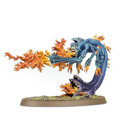 Burning Chariot of Tzeentch / Changecaster / Exalted Flamer of Tzeentch / Fateskimmer, Herald of Tzeentch on Burning Chariot