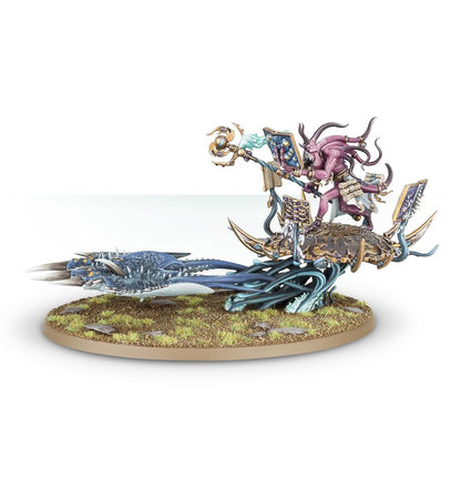 Burning Chariot of Tzeentch / Changecaster / Exalted Flamer of Tzeentch / Fateskimmer, Herald of Tzeentch on Burning Chariot