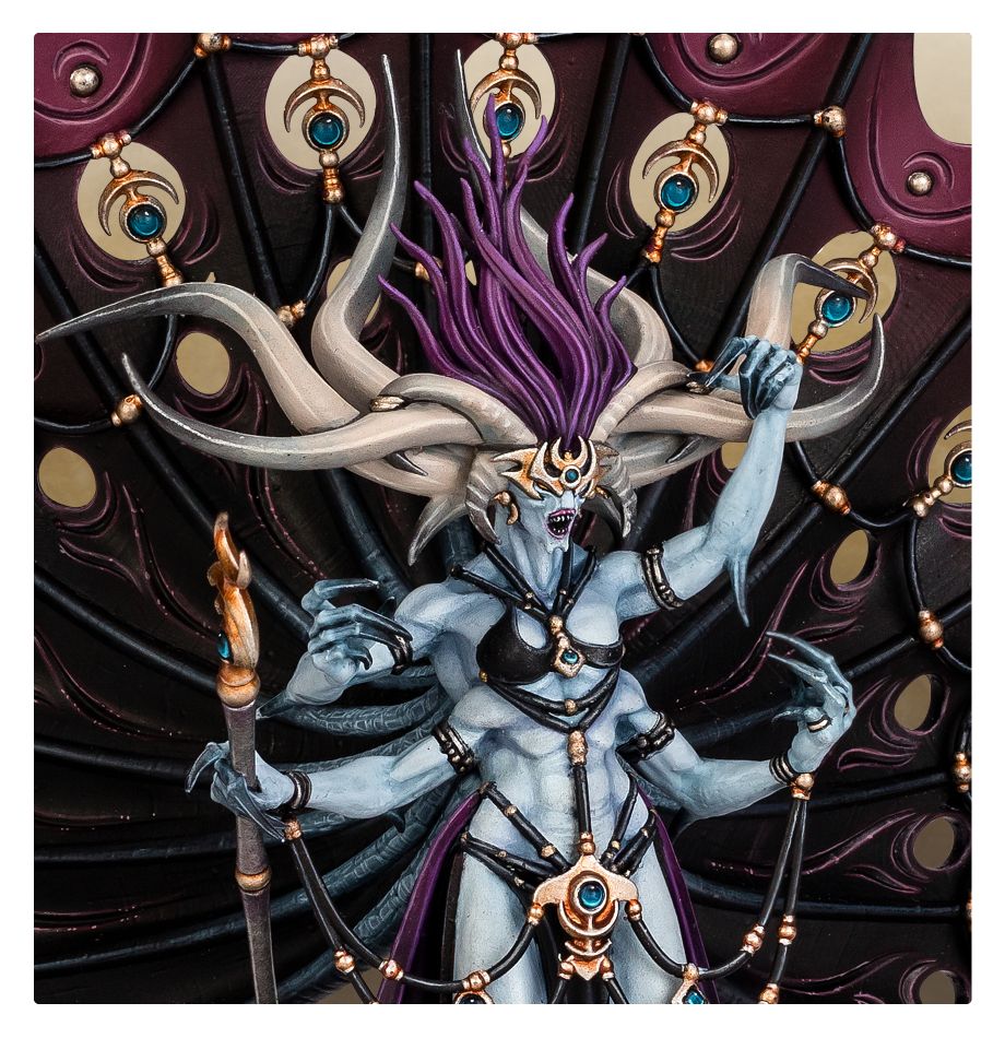 Dexcessa, the Talon of Slaanesh / Synessa, the Voice of Slaanesh