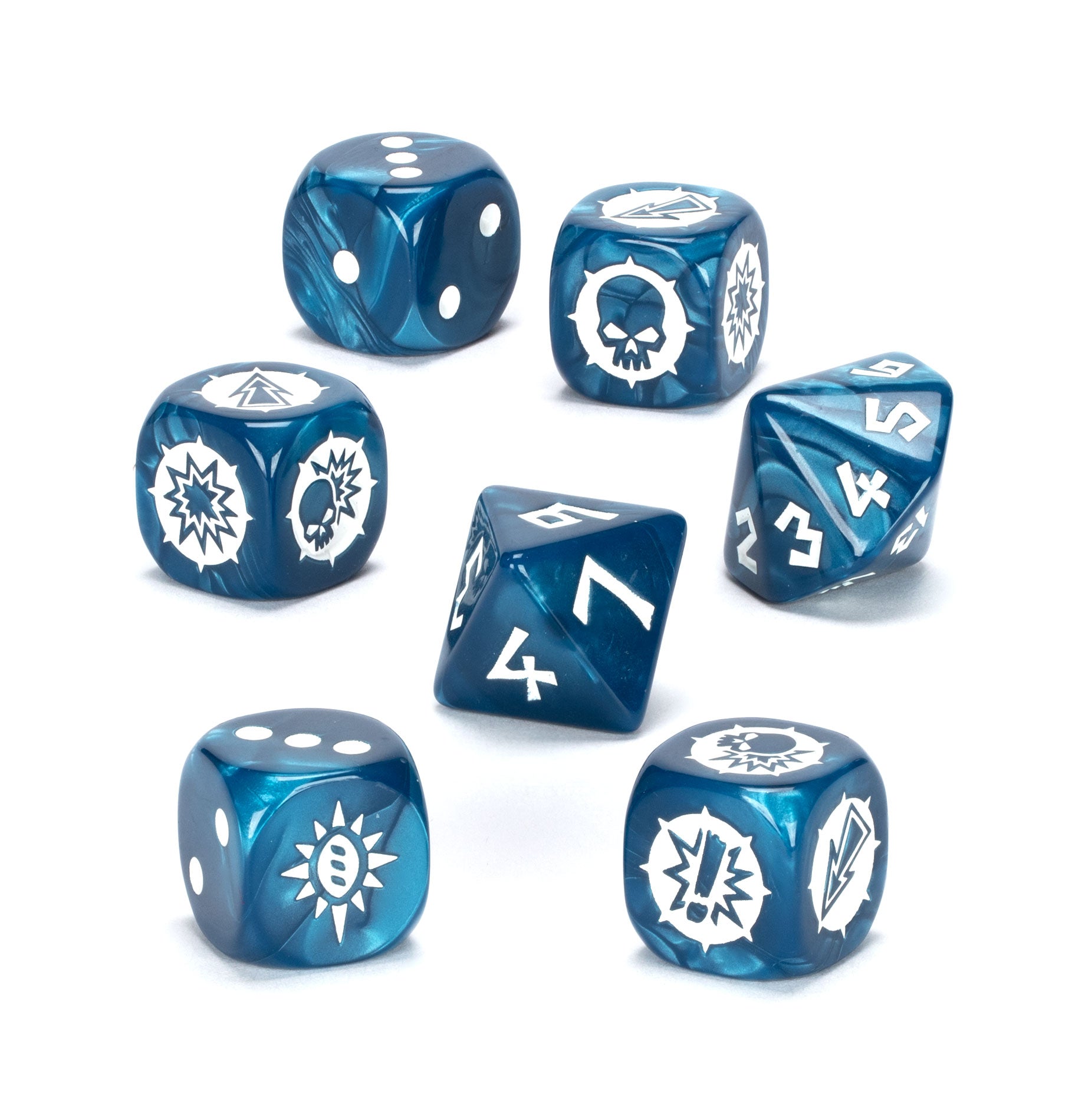 High Elf Team Dice Set
