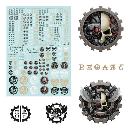 Mechanicum Taghmata Transfer Sheet
