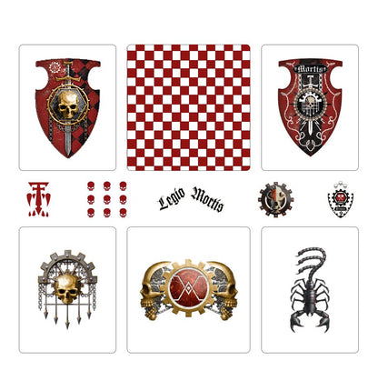 Adeptus Titanicus Legio Mortis Transfer Sheet