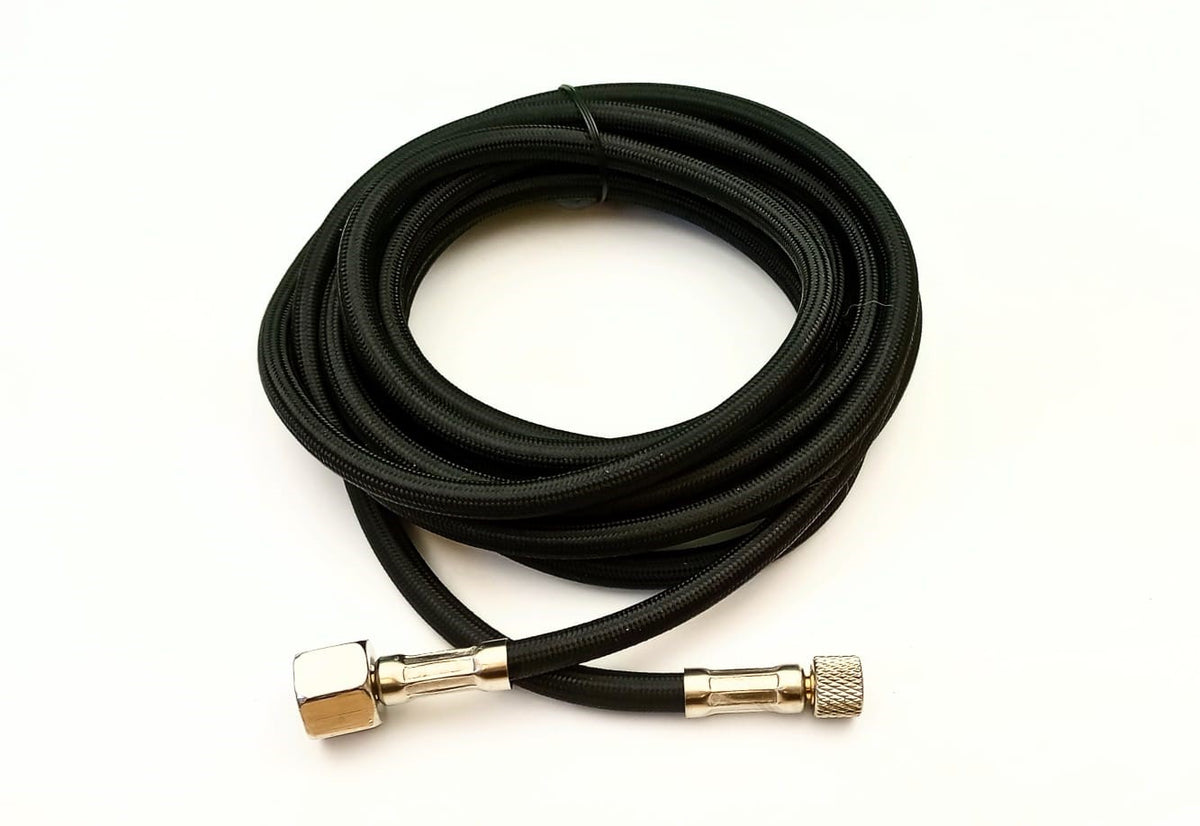 AB100 3m Braided Air Hose 1/4 to 1/8