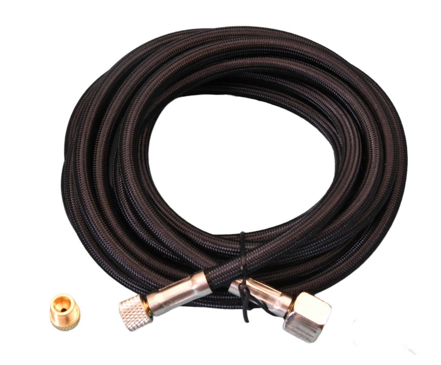 AB105 High Quality Airbrush Hose with 1/4 BSP Compressor Fitting and Adapter to Suit Badger Airbrushes