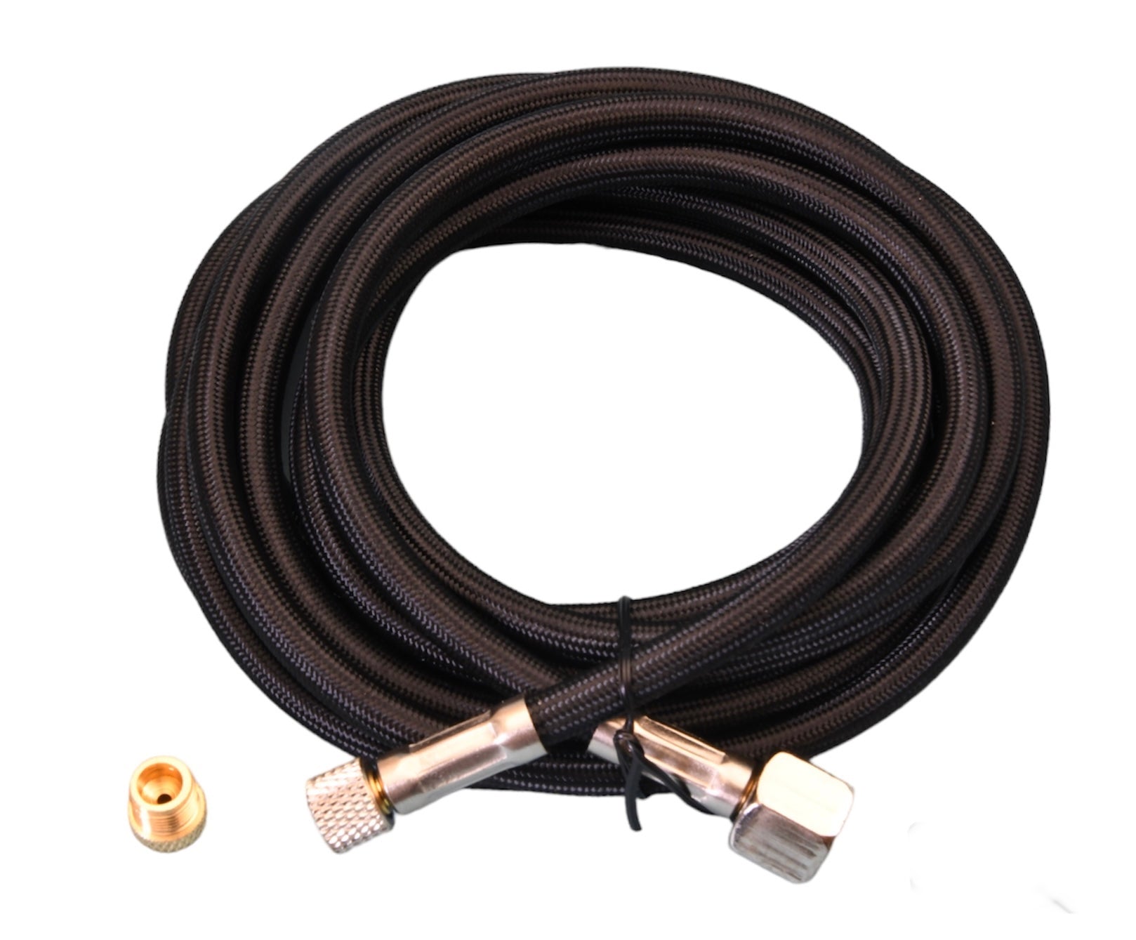 AB105 High Quality Airbrush Hose with 1/4 BSP Compressor Fitting and Adapter to Suit Badger Airbrushes