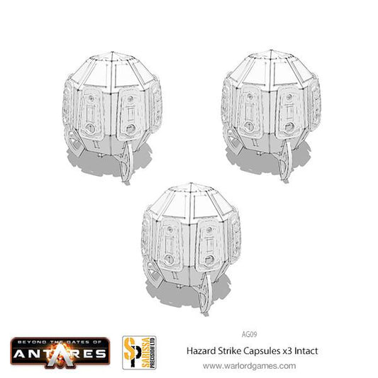Gates of Antares: Algoryn - x3 Hazard Strike Capsules set
