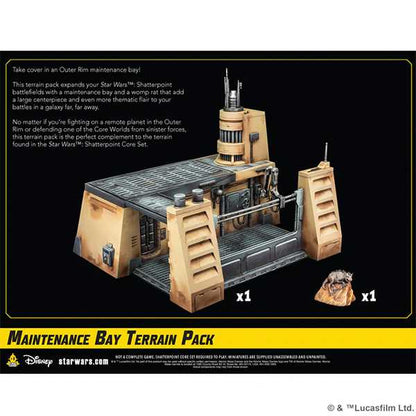 Star Wars Shatterpoint: Maintenance Bay Terrain Pack