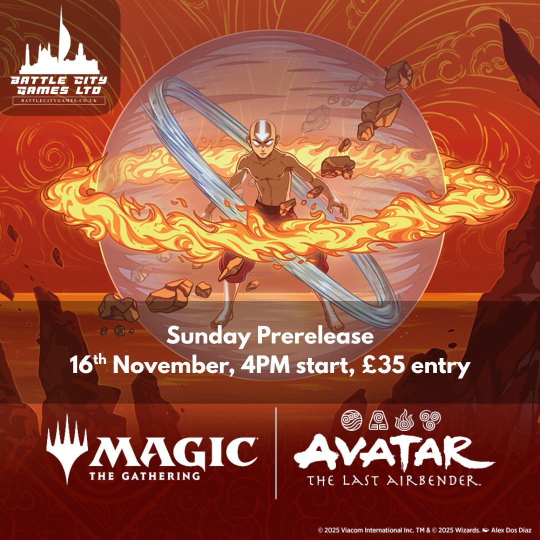 MTG X Avatar the Last Airbender - Sunday 16th November - Prerelease