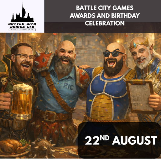 Battle city Games Birthday/Awards celebration
