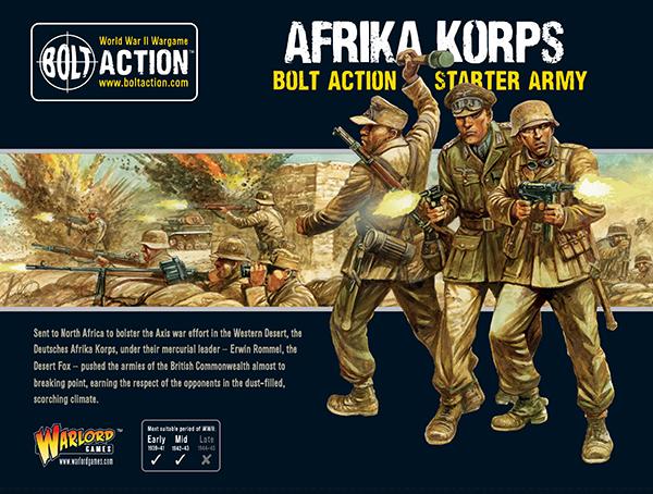 Bolt Action: German - Afrika Korps Starter army