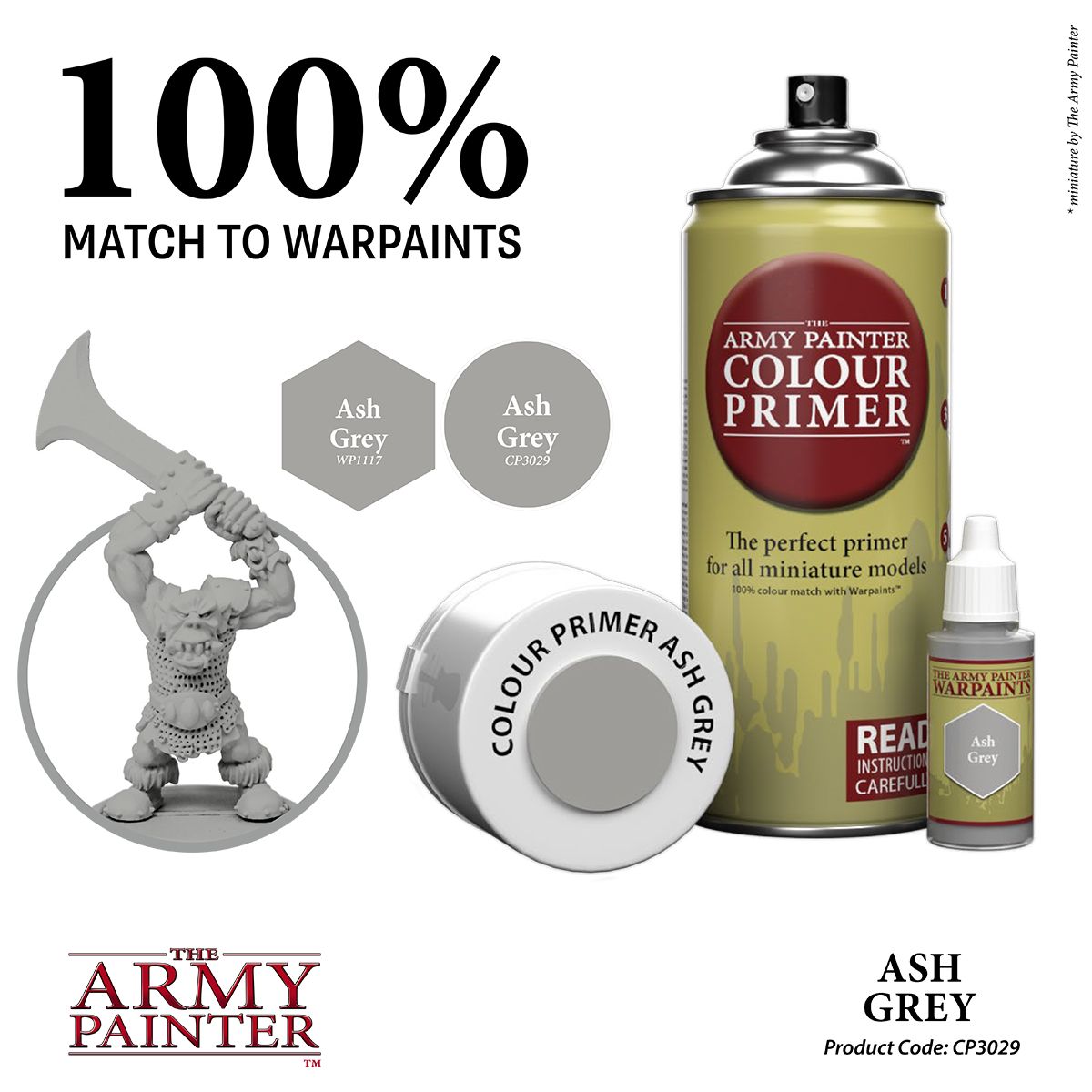 The Army Painter: Colour Primer: Ash Grey