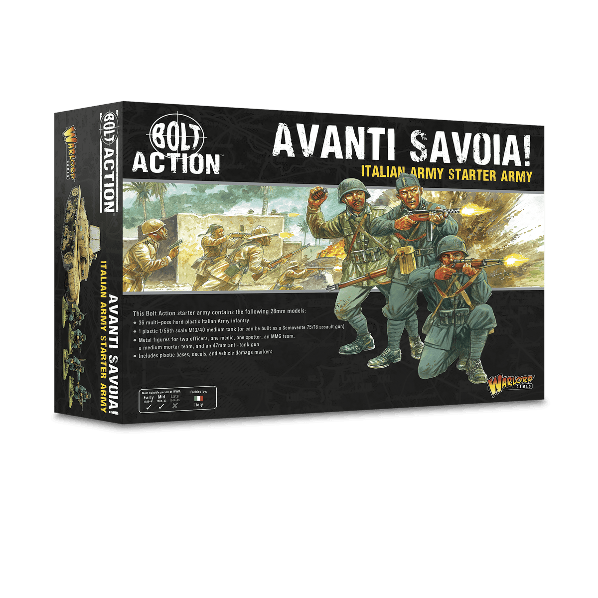 Bolt Action: Avanti Savoia! Italian Army starter army
