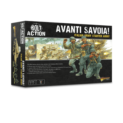 Bolt Action: Avanti Savoia! Italian Army starter army