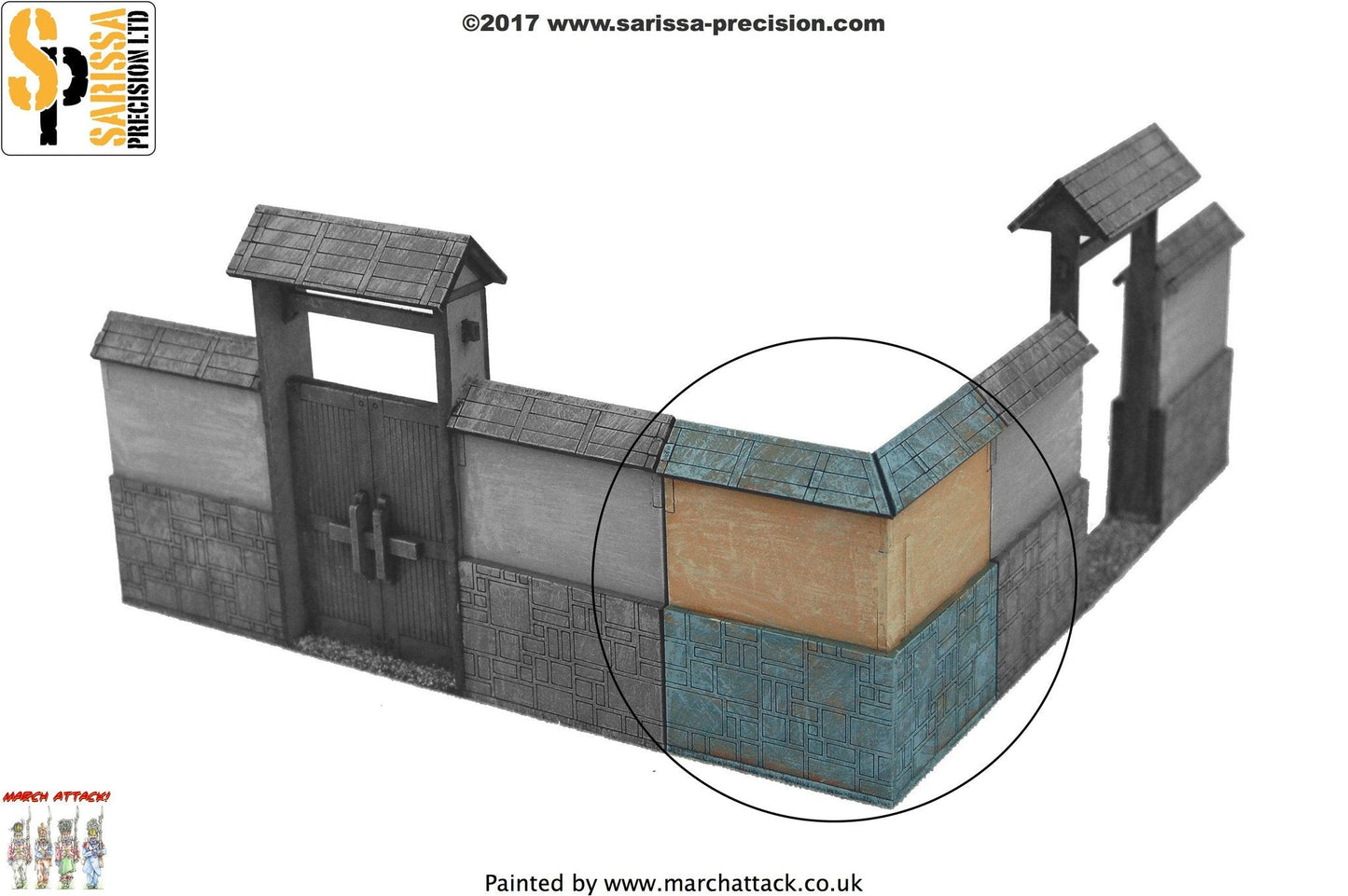 Pike & Shotte: Feudal Japan 1467-1603 - Wall Corner