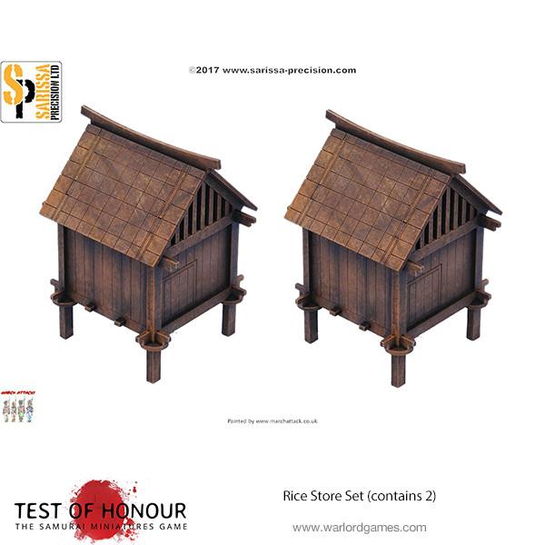 Pike & Shotte: Feudal Japan 1467-1603 - Rice Store Set (contains 2)