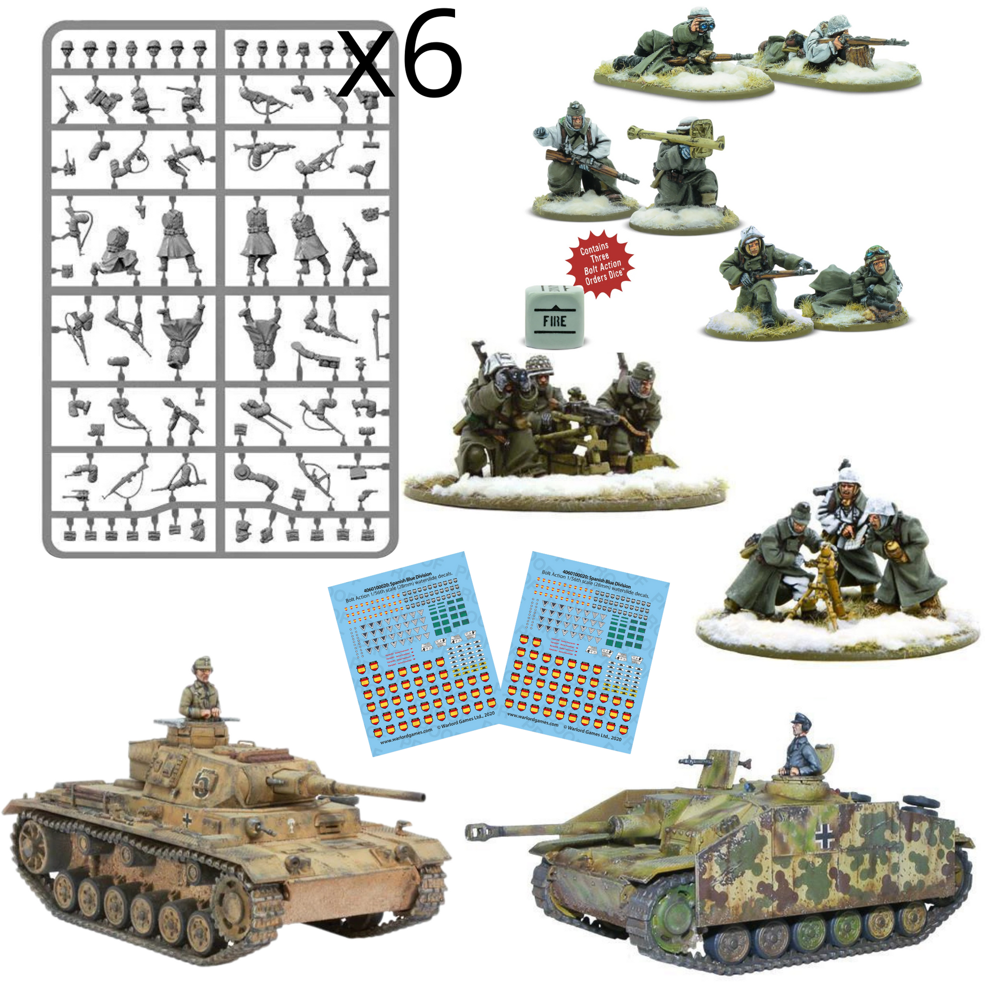 Bolt Action: German - Spanish Blue Division at Krasny Bor Bundle