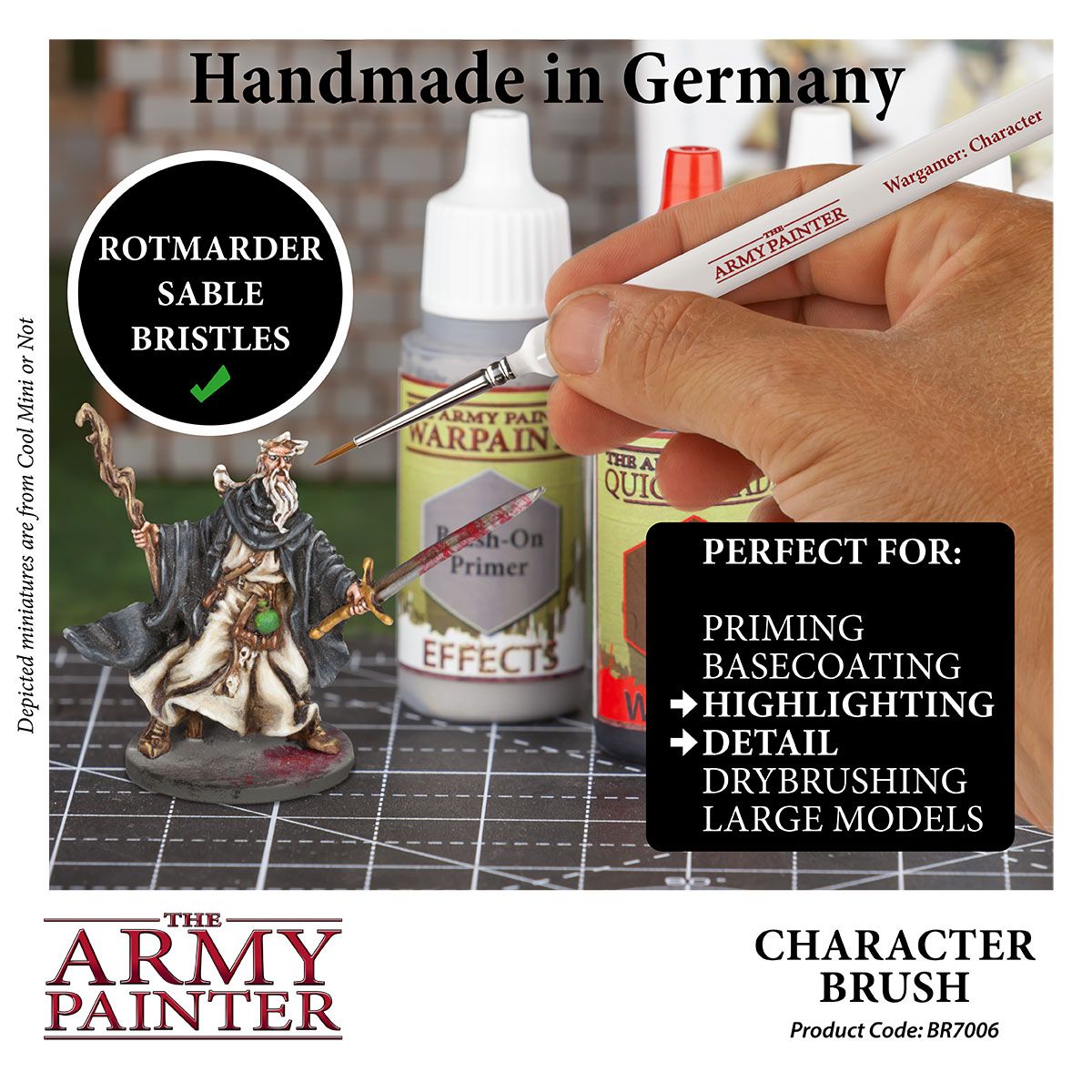 The Army Painter: Wargamer Brush: Character
