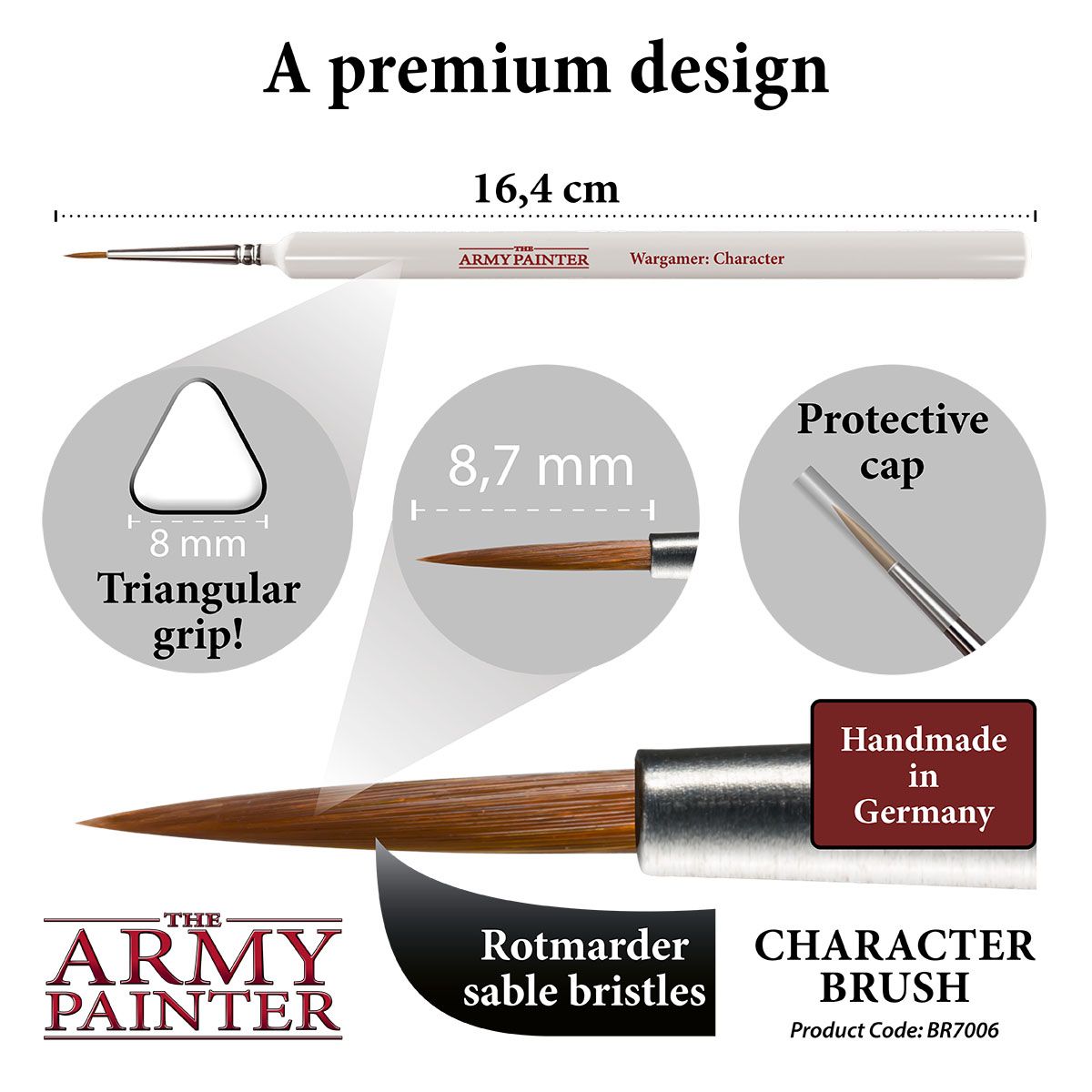 The Army Painter: Wargamer Brush: Character