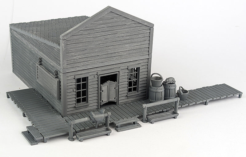 Dead Man's Hand - Barber Shop (Single Storey Plastic Building)
