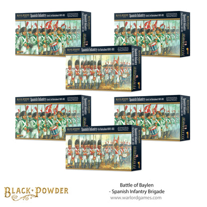 Black Powder: Battle of Baylen - Napoleonic Spanish Infantry Brigade
