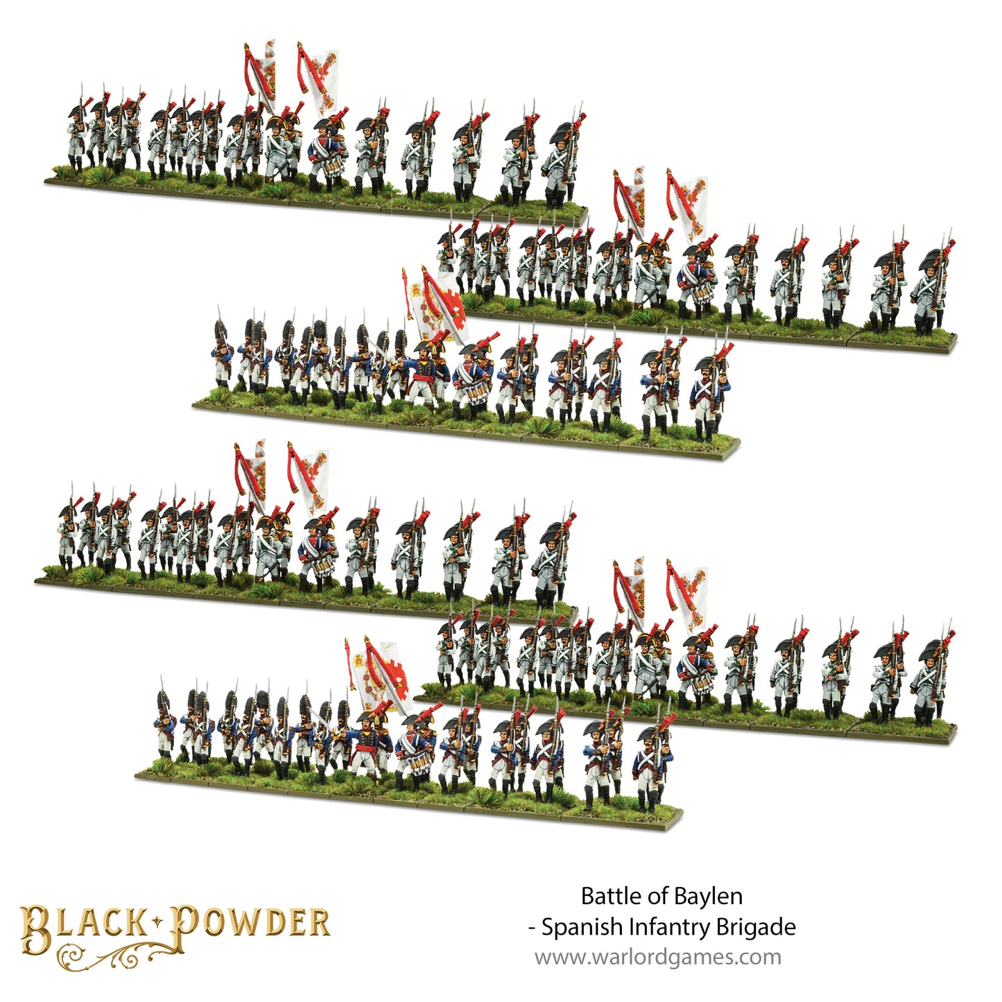 Black Powder: Battle of Baylen - Napoleonic Spanish Infantry Brigade