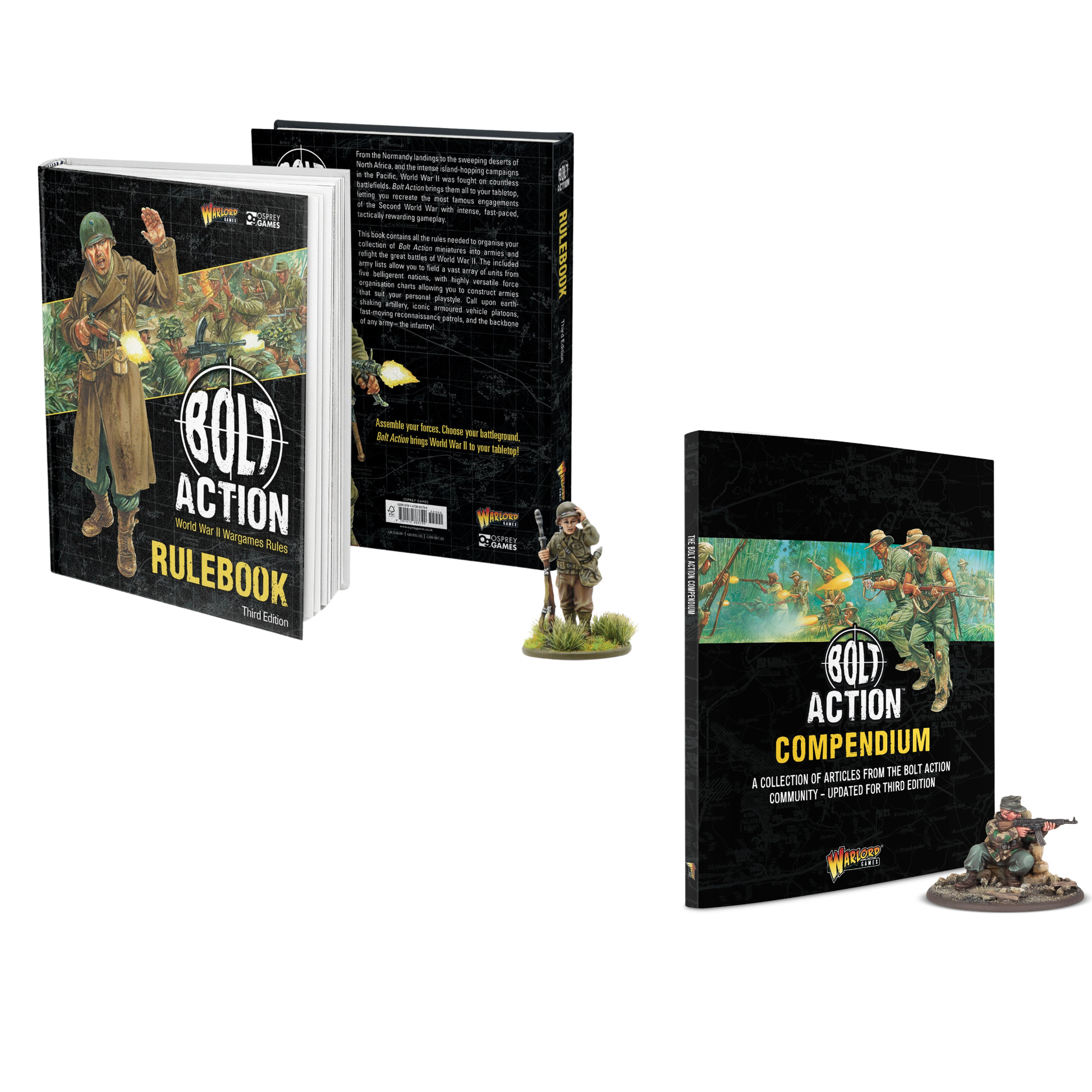 Bolt Action: Rulebook and Compendium bundle