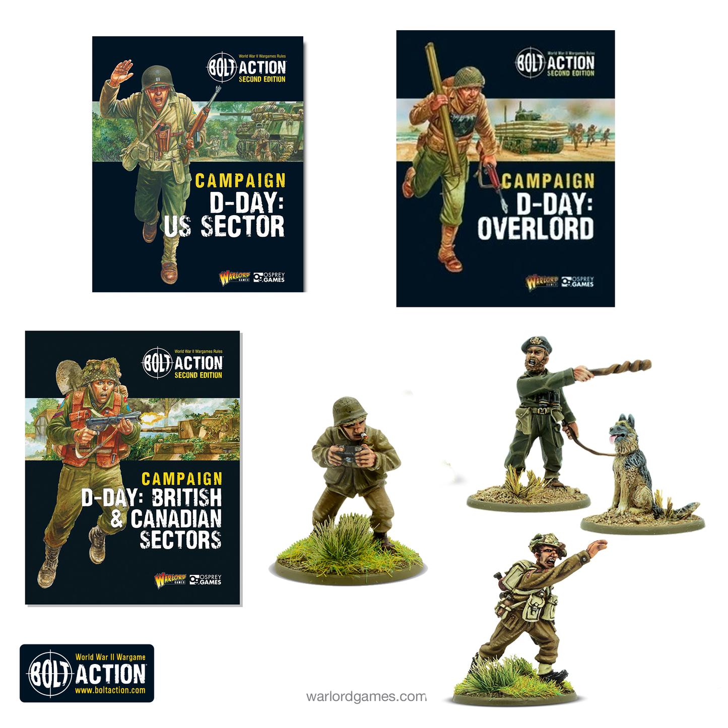 Bolt Action: German - Campaign D-Day: The Complete Book Collection