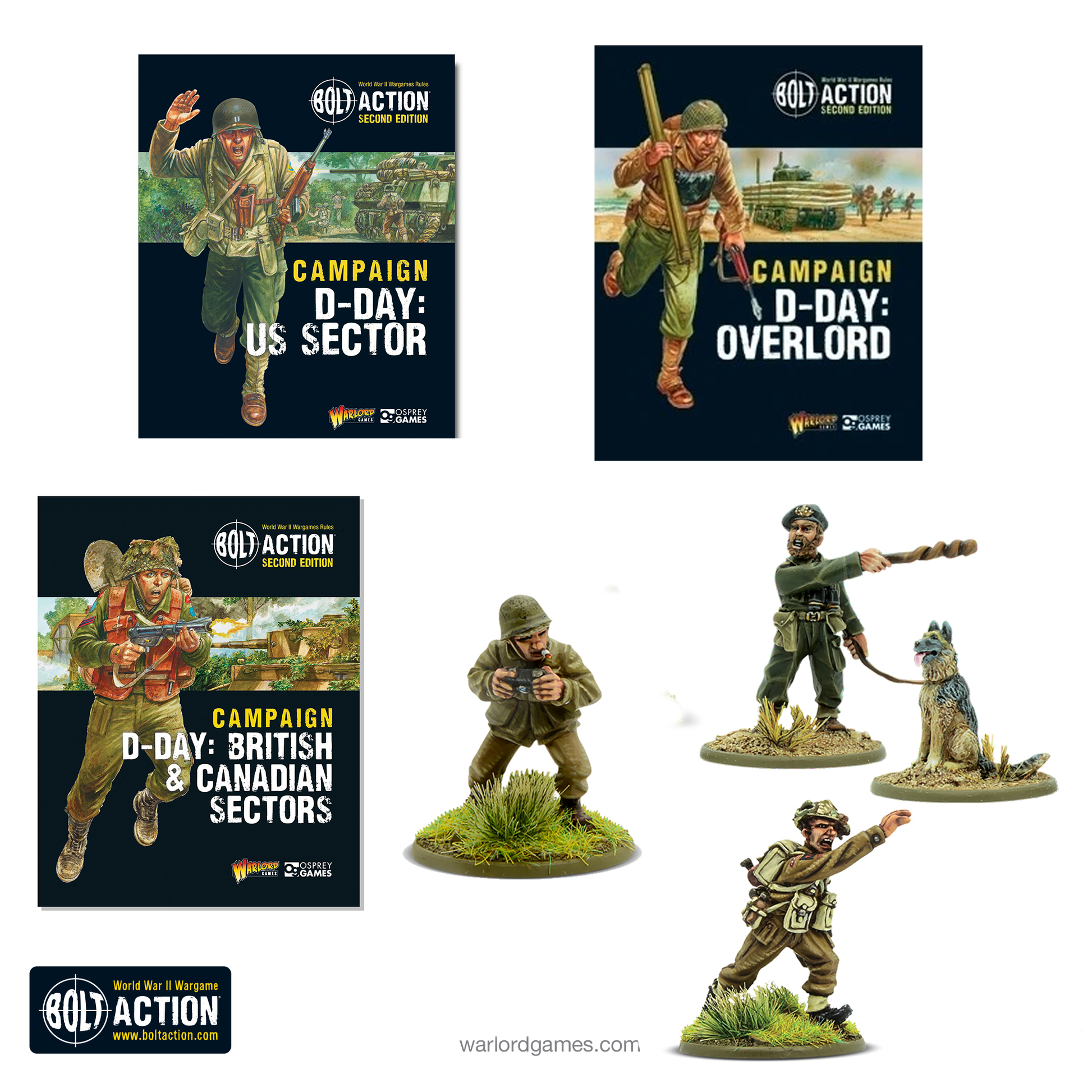 Bolt Action: German - Campaign D-Day: The Complete Book Collection