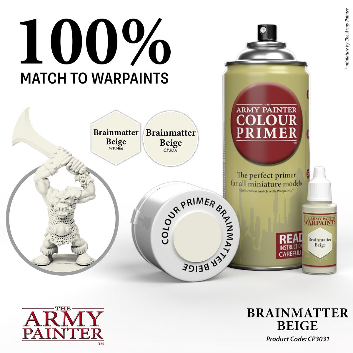 The Army Painter: Colour Primer: Brainmatter Beige