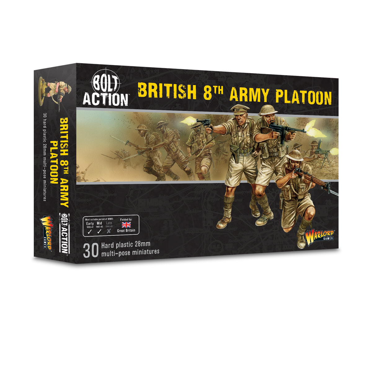 Bolt Action: British 8th Army Platoon