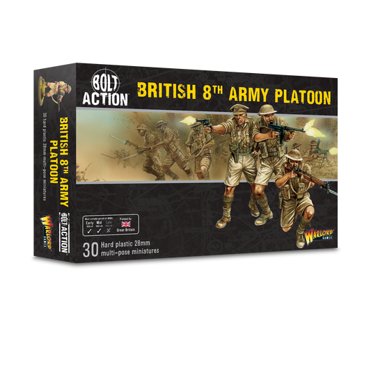 Bolt Action: British 8th Army Platoon