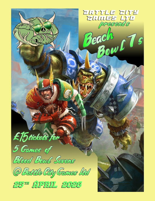 Event: Blood Bowl - Beach Bowl 7's