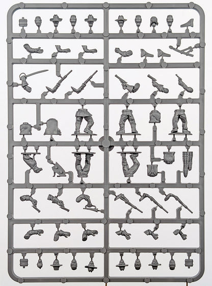 US Cavalry/Buffalo Soldiers Plastic Box Set (Great Escape Games)