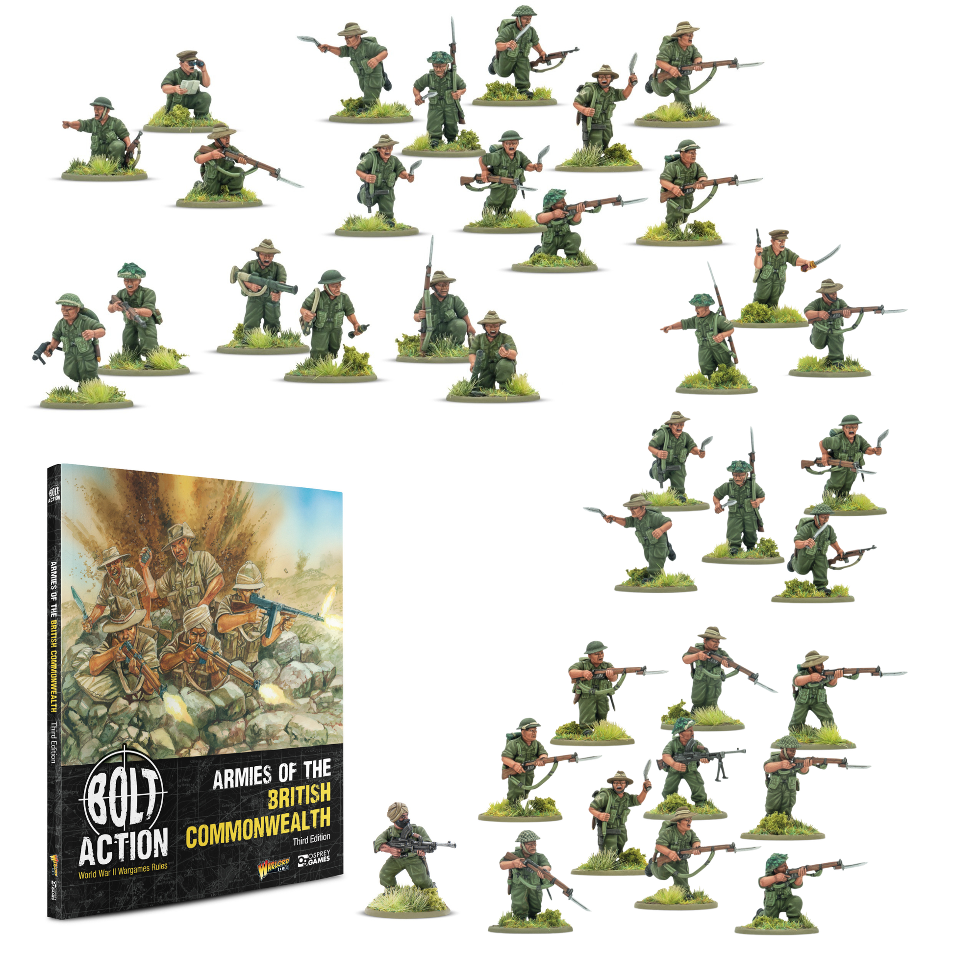 Bolt Action: British - Commonwealth New Release Bundle